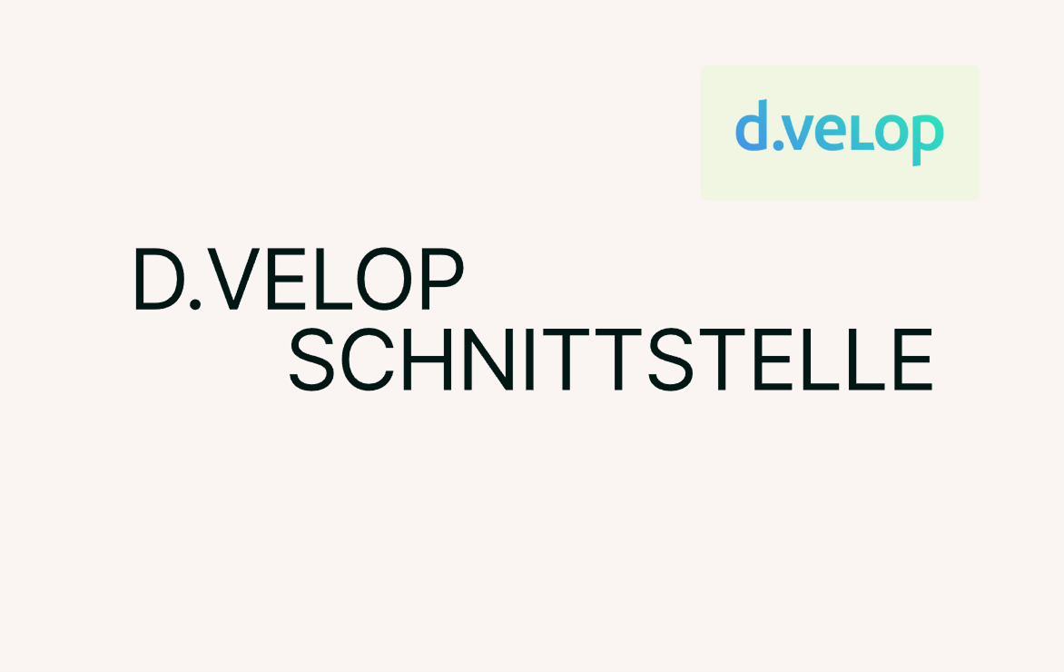 Dvelop Schnittstelle
