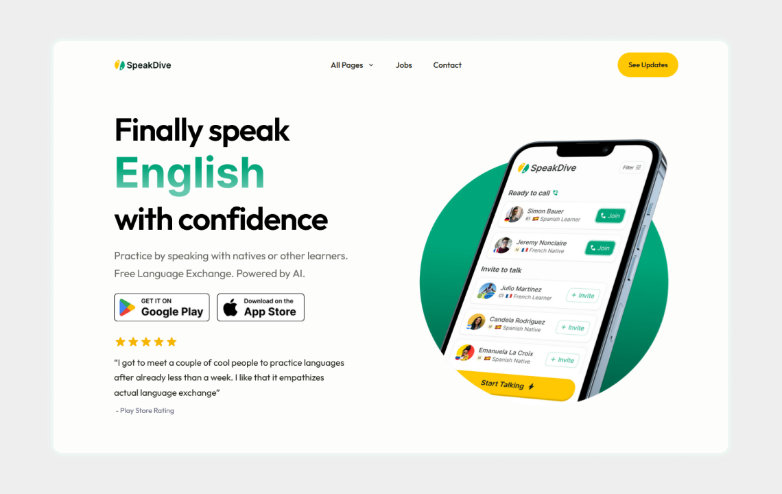 Landing Page